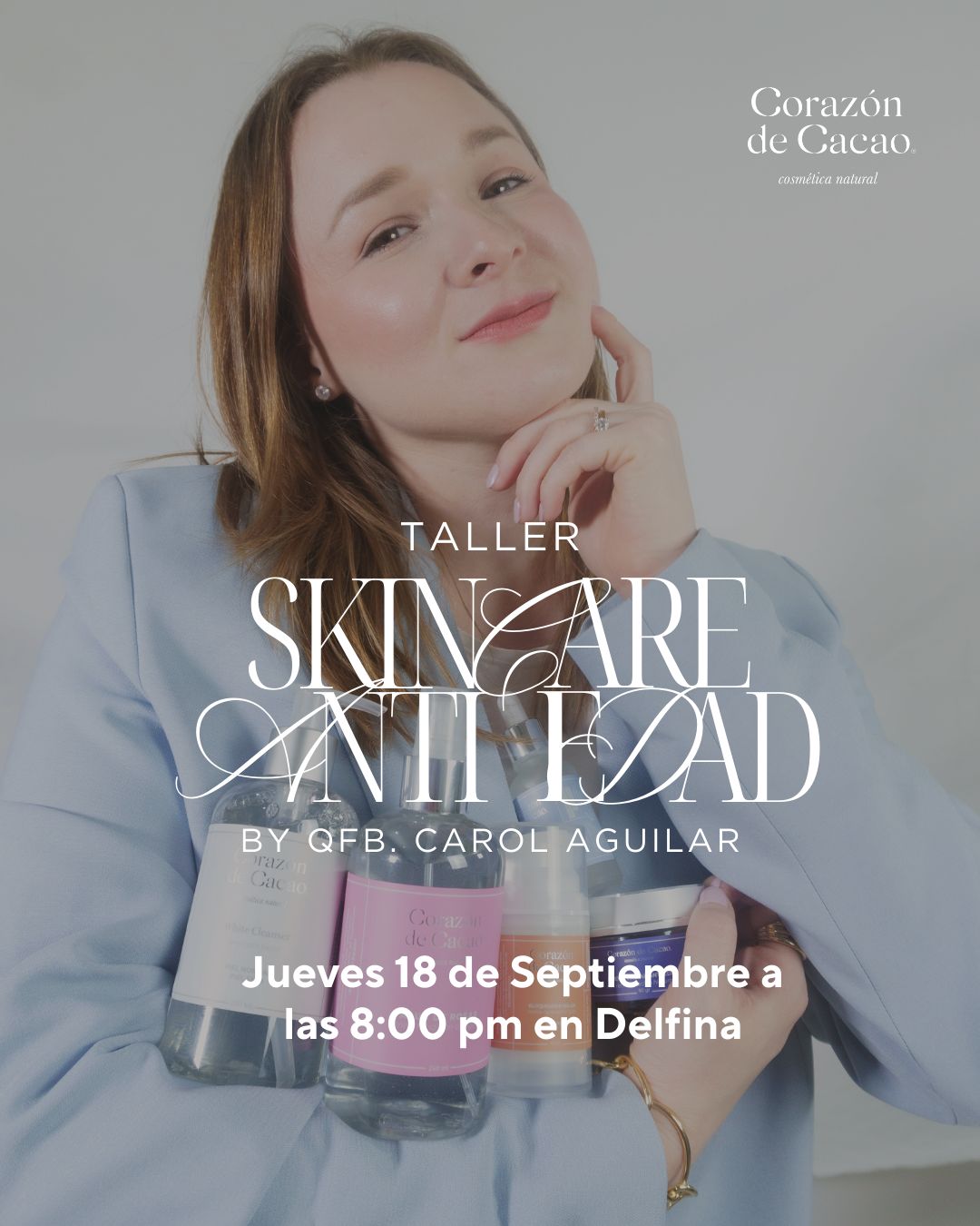 Taller Skincare Anti Edad (Presencial) Valladolid