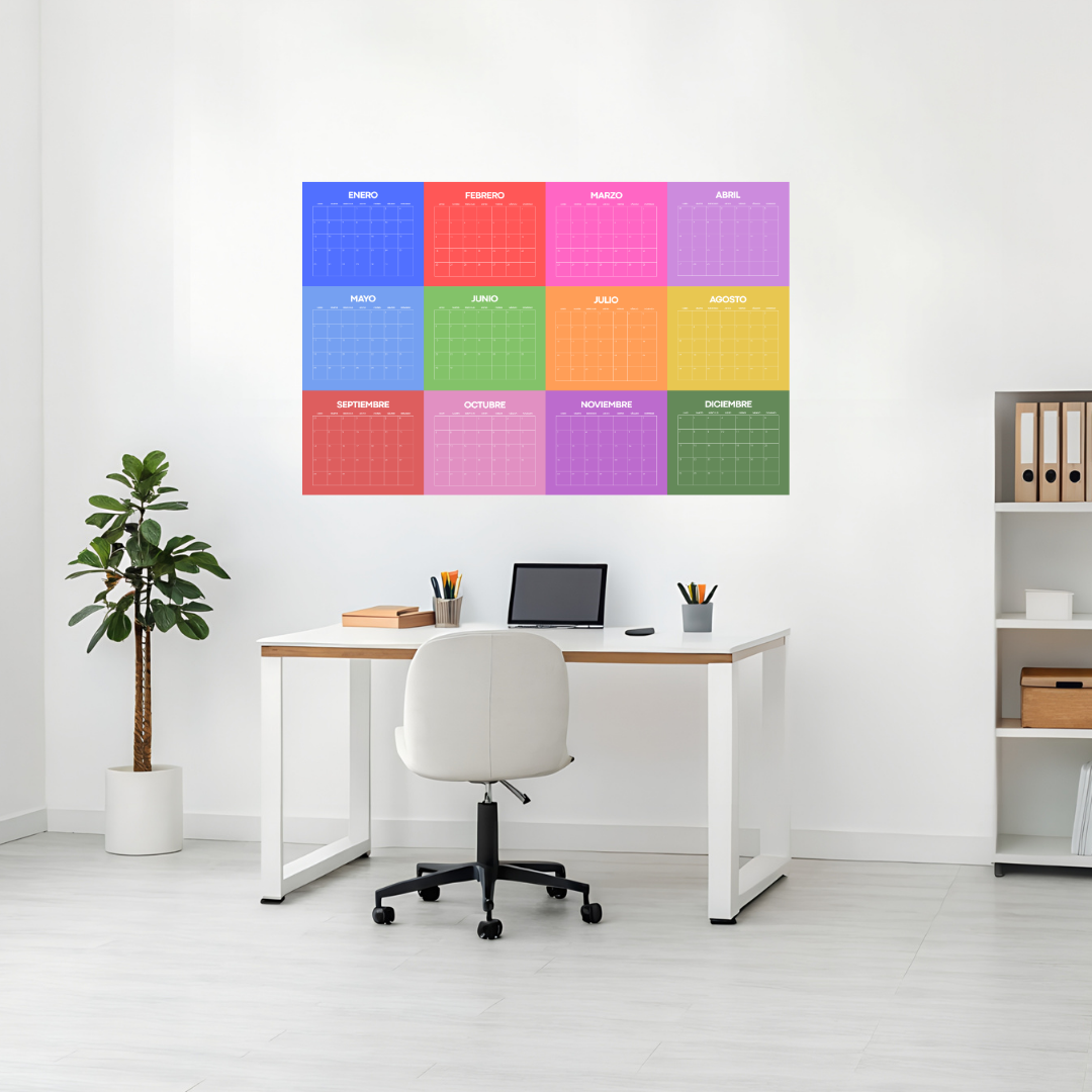 Plantilla Calendario Canva