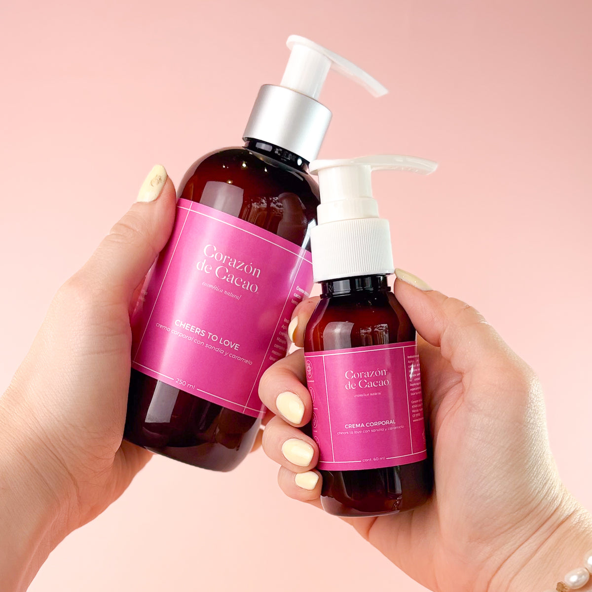 Cheers to love - Crema Hidratante Corporal – Corazón de Cacao